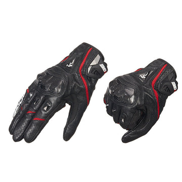 Motorcycle Racing Summer Leather Gloves
